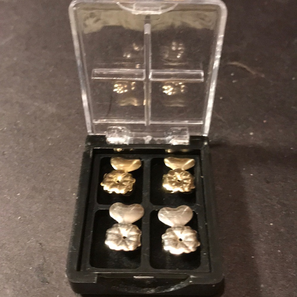 COPY - Sterling silver earlobe supports